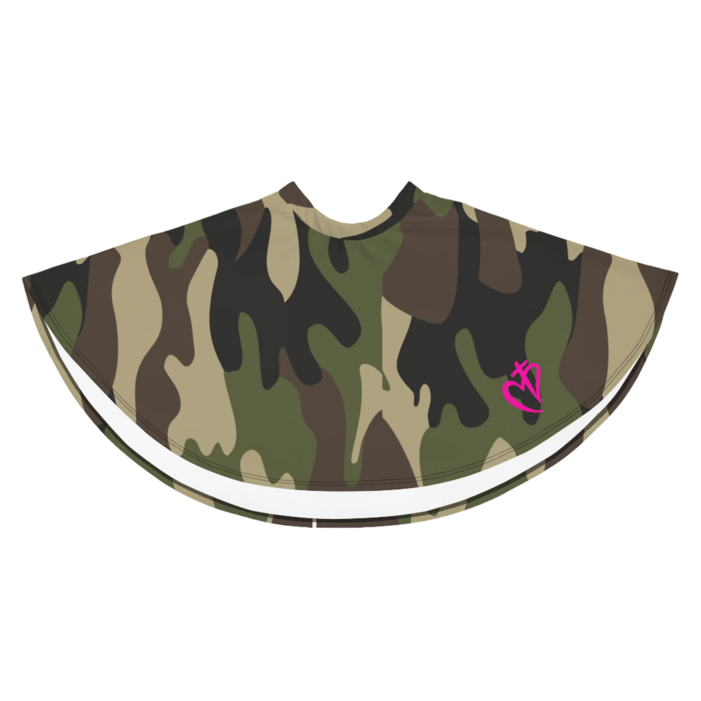 Camo pink logo Women's Skirt