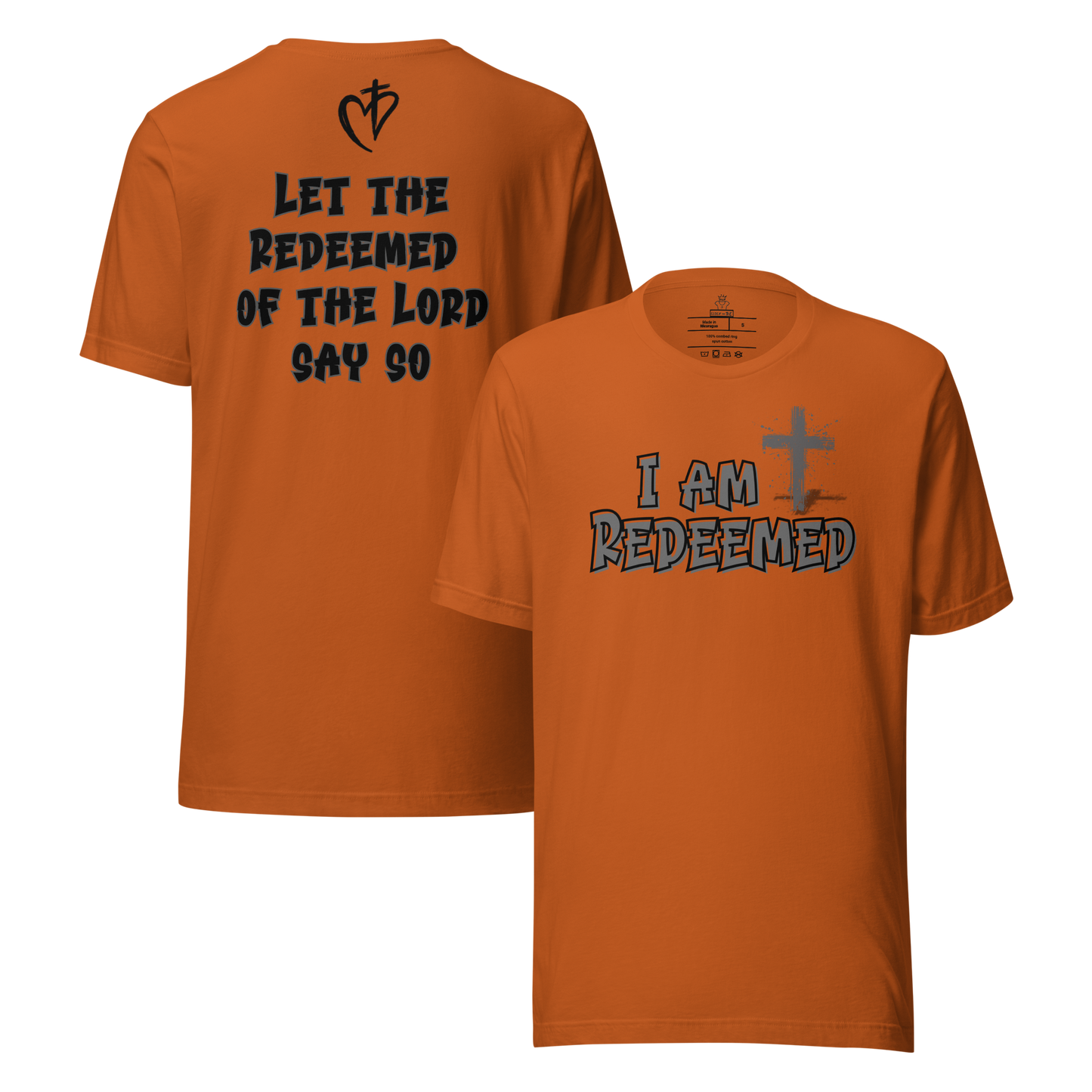 I Am Redeemed Royal Tee