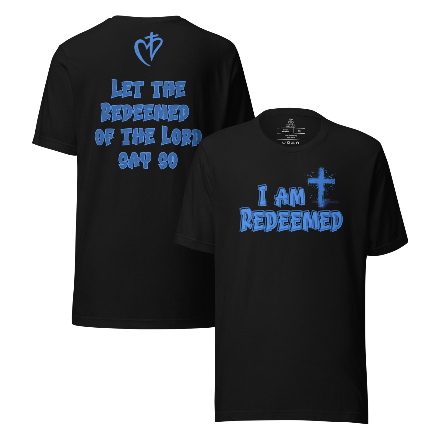 I Am Redeemed Royal Tee
