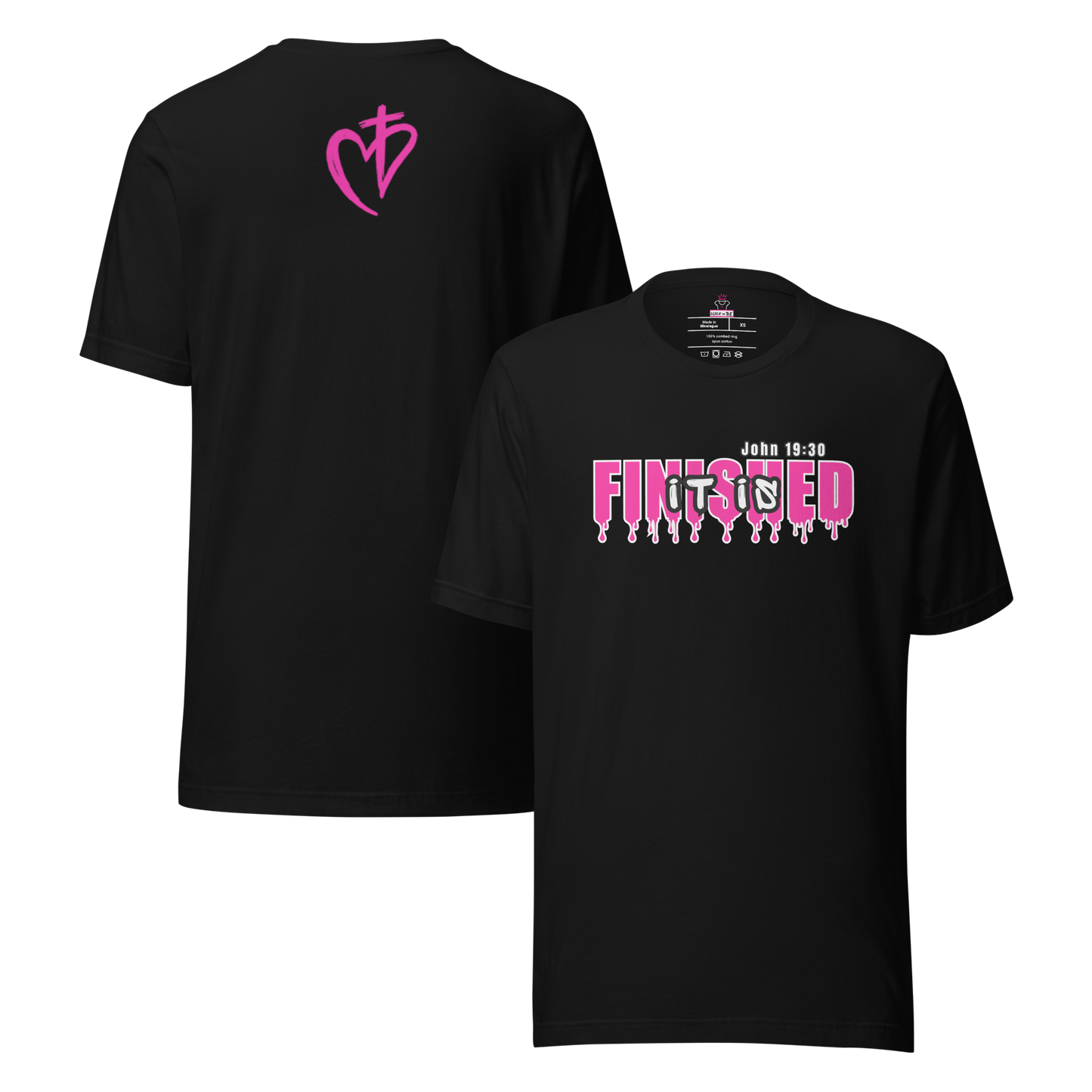 Finished black Royal Tee