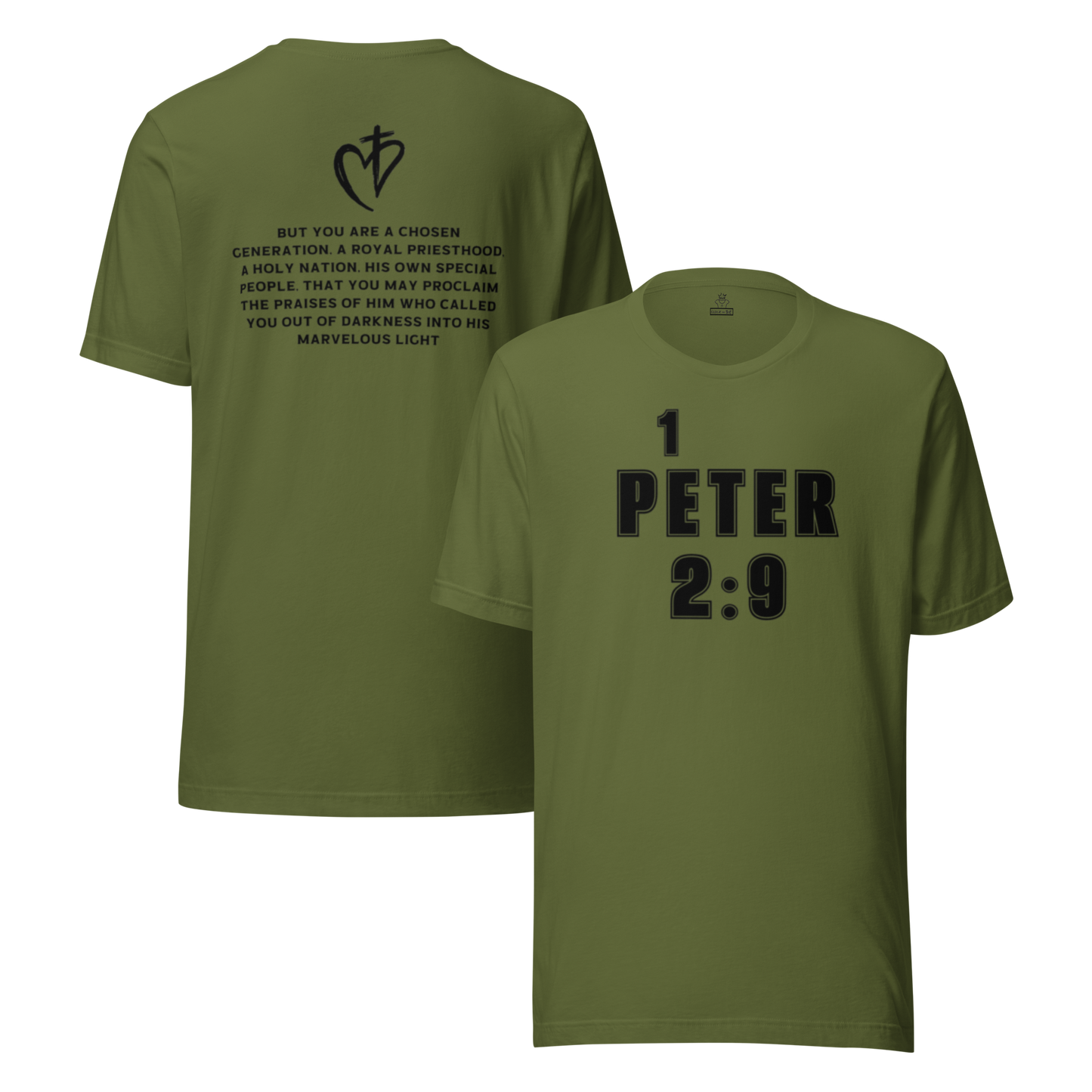 1 Peter Unisex Royal Tee