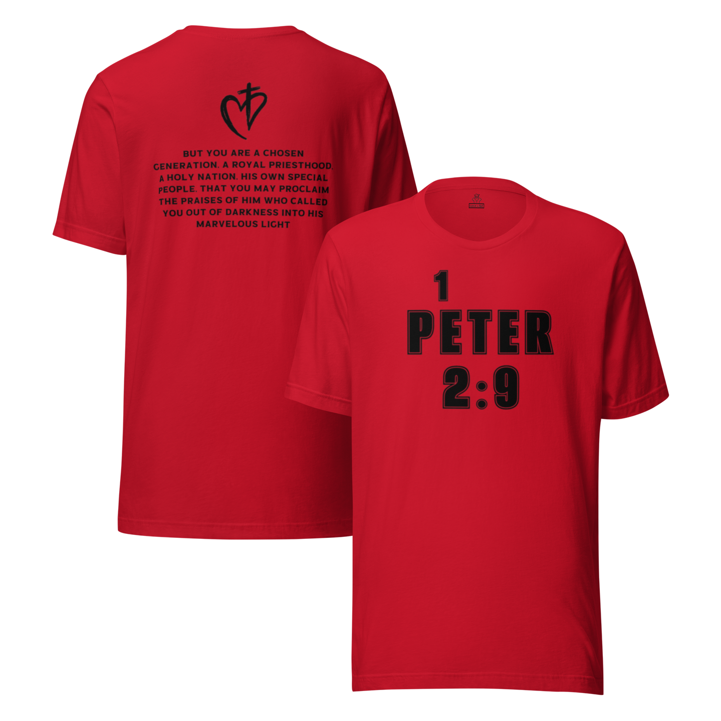 1 Peter Unisex Royal Tee