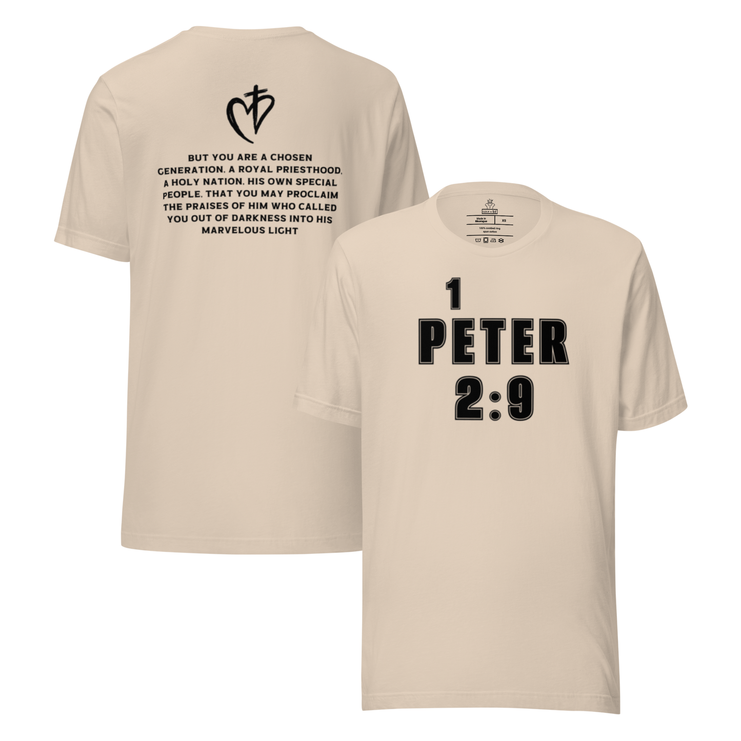 1 Peter Unisex Royal Tee
