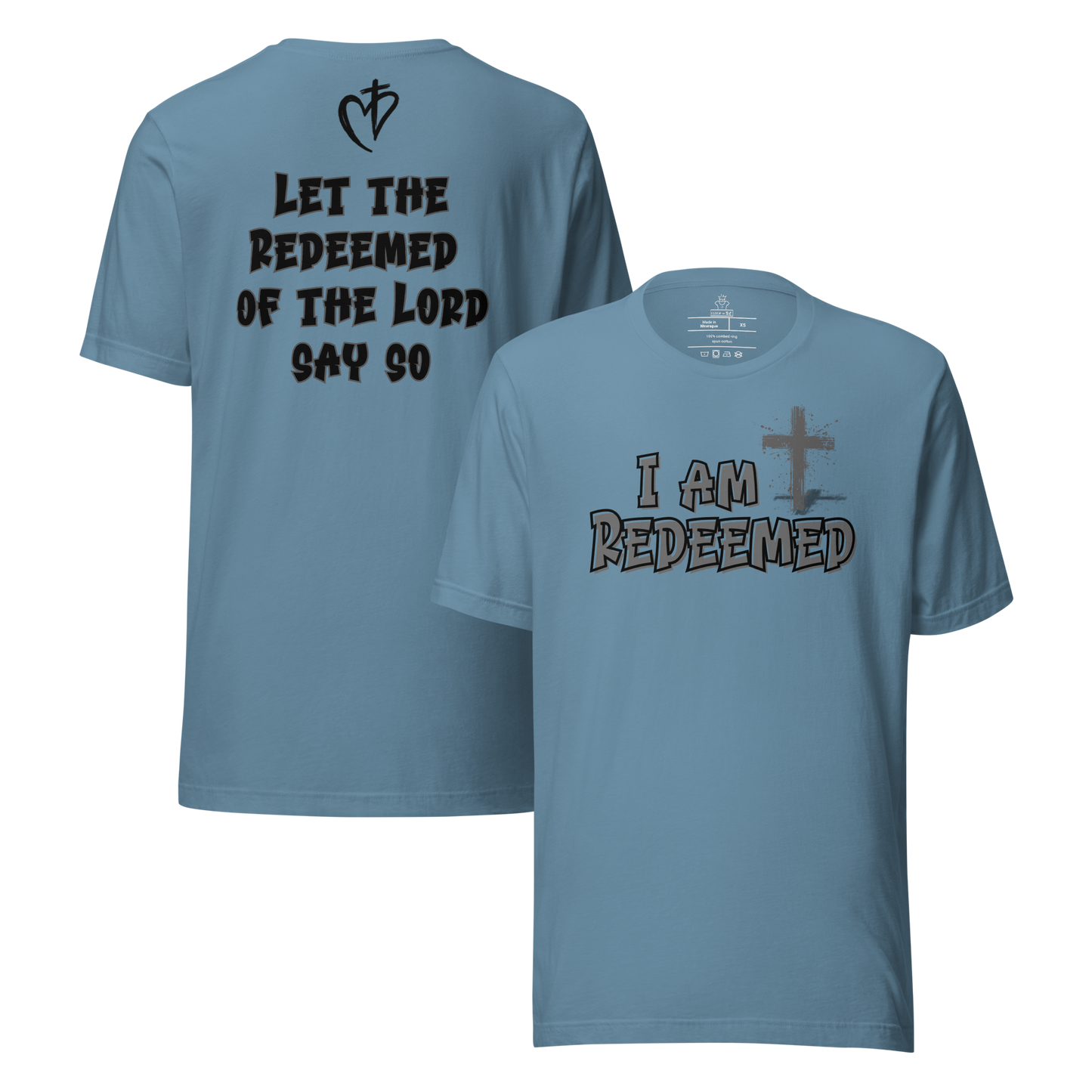 I Am Redeemed Royal Tee