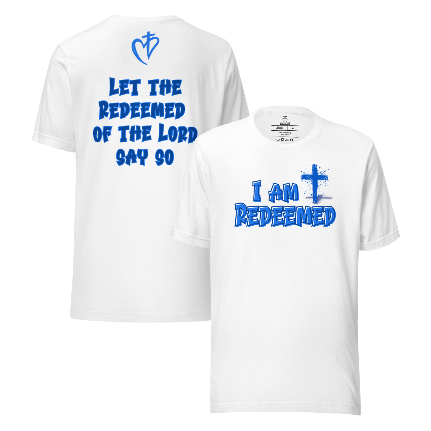 I Am Redeemed Royal Tee