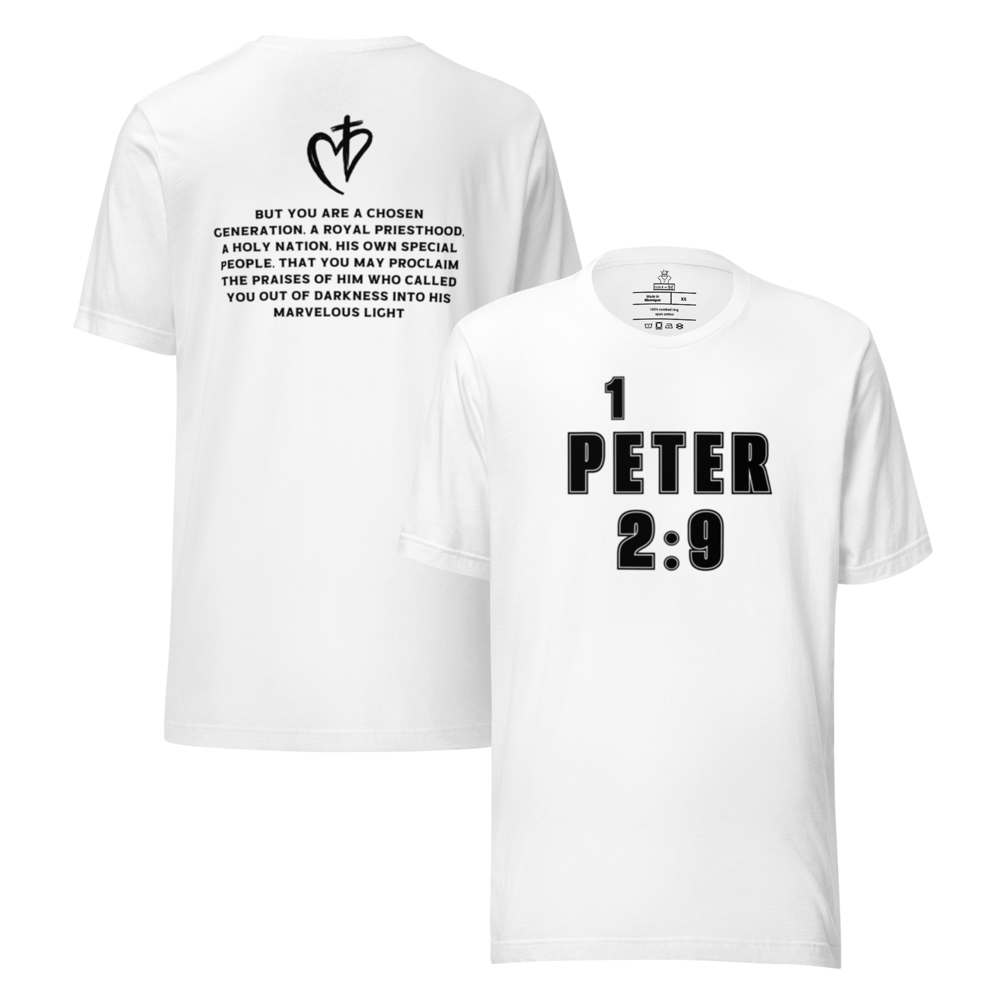 1 Peter Unisex Royal Tee
