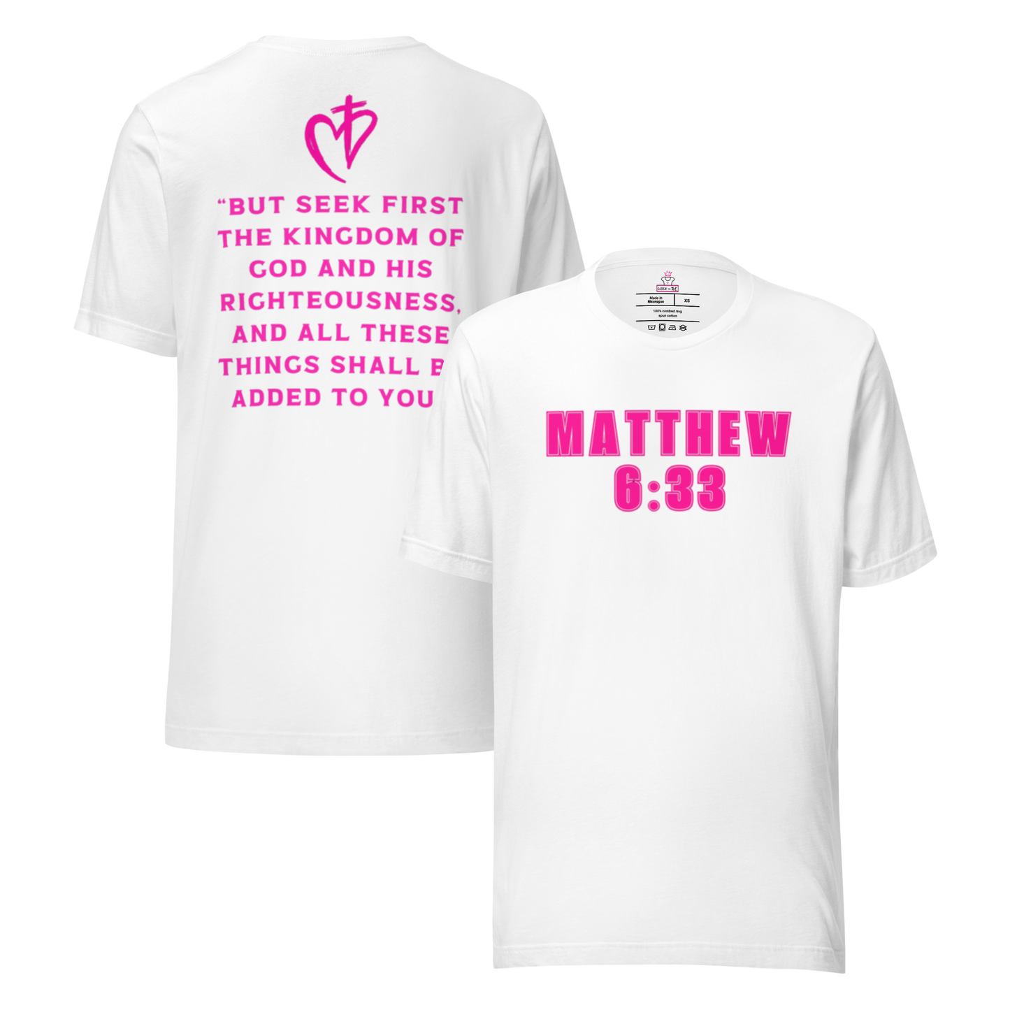 Matthew 6:33 Royal Tee