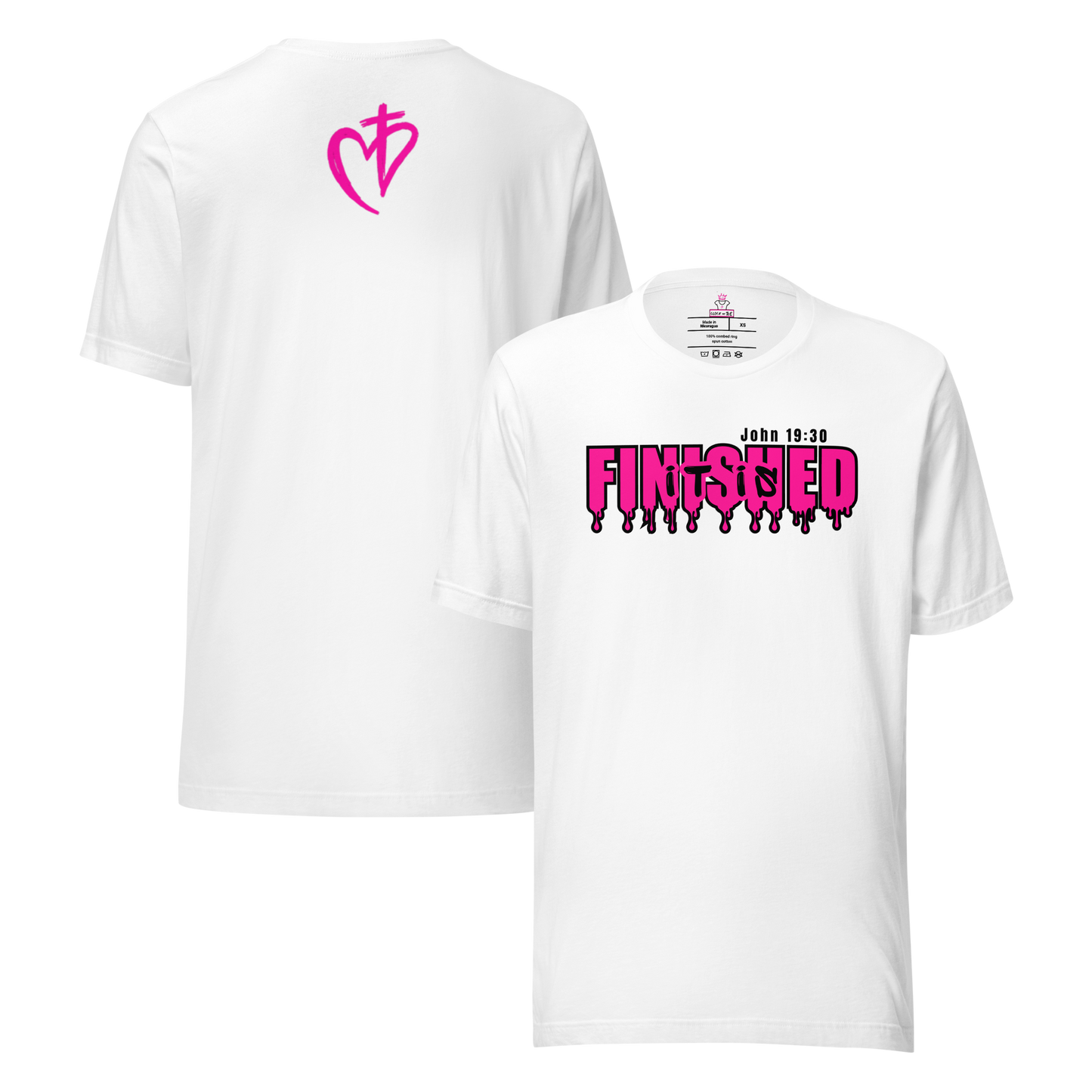 Finished white Royal Tee