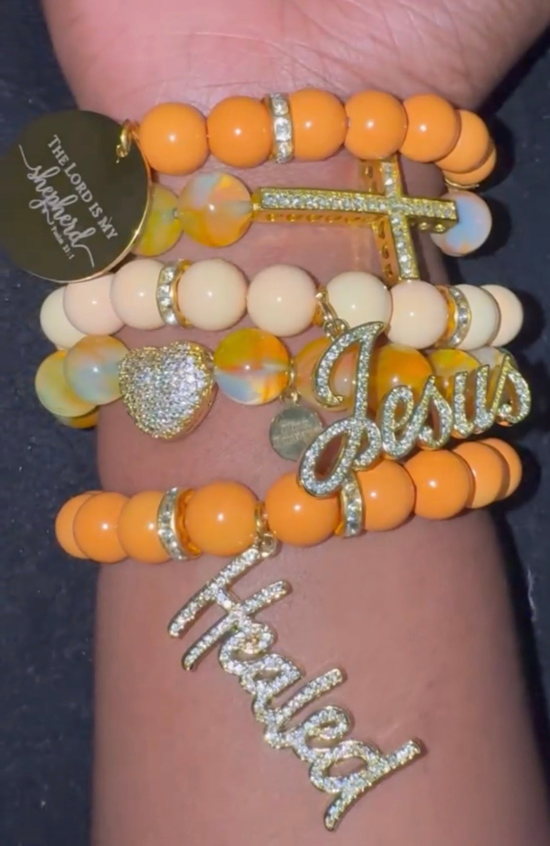 Holy Glow Luxe 5 Bracelet Stack