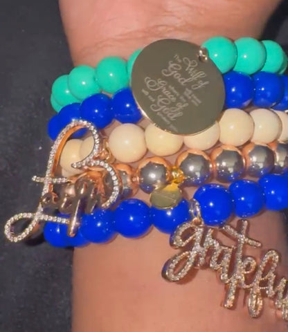 Pretty Anointed Luxe 5 Bracelet Stack