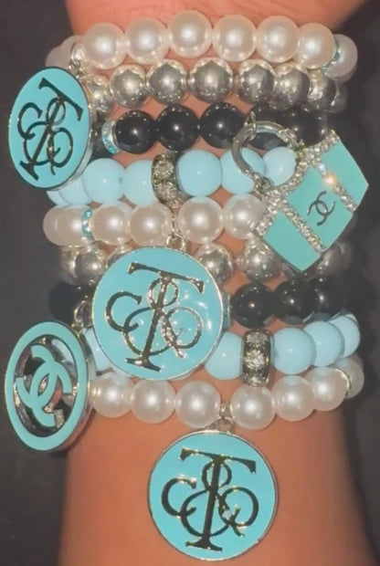 Ms.Tiffany Luxe 10 Bracelet Stack