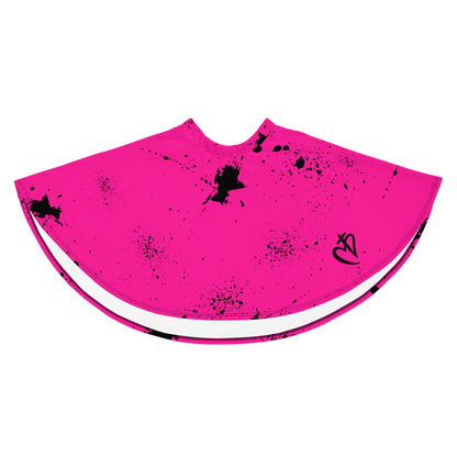 Pink & Black Splatter Women's Skirt