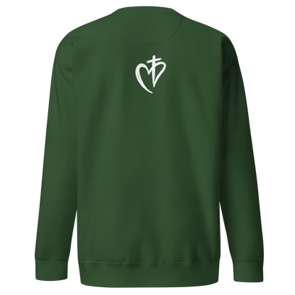 Signature White Sweatshirt