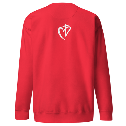 Signature White Sweatshirt