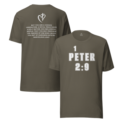 1 Peter Unisex Royal Tee