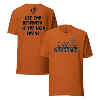 I Am Redeemed Royal Tee