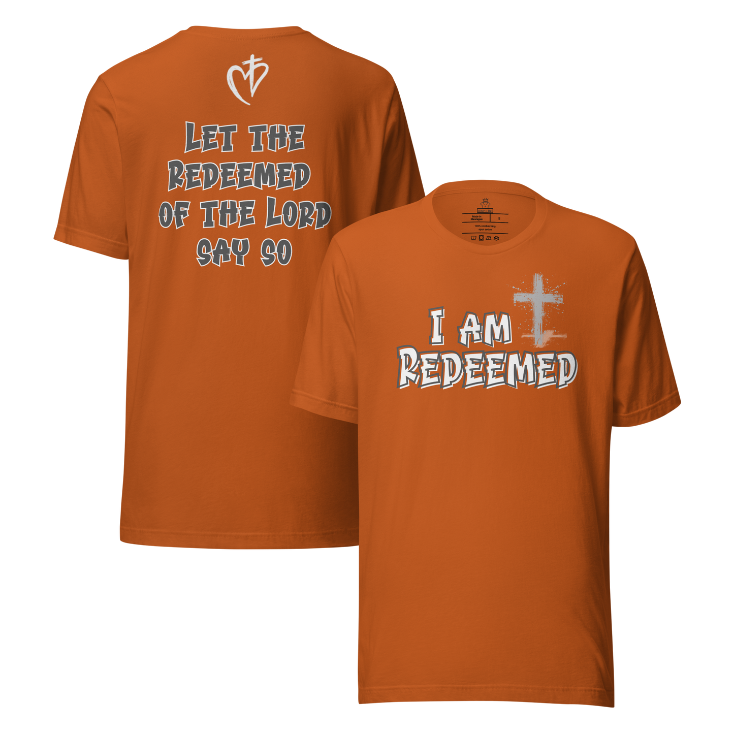 I Am Redeemed Royal Tee