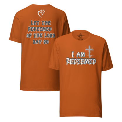 I Am Redeemed Royal Tee