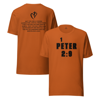 1 Peter Unisex Royal Tee