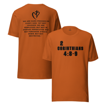 2 Corinthians 4 Unisex Royal Tee