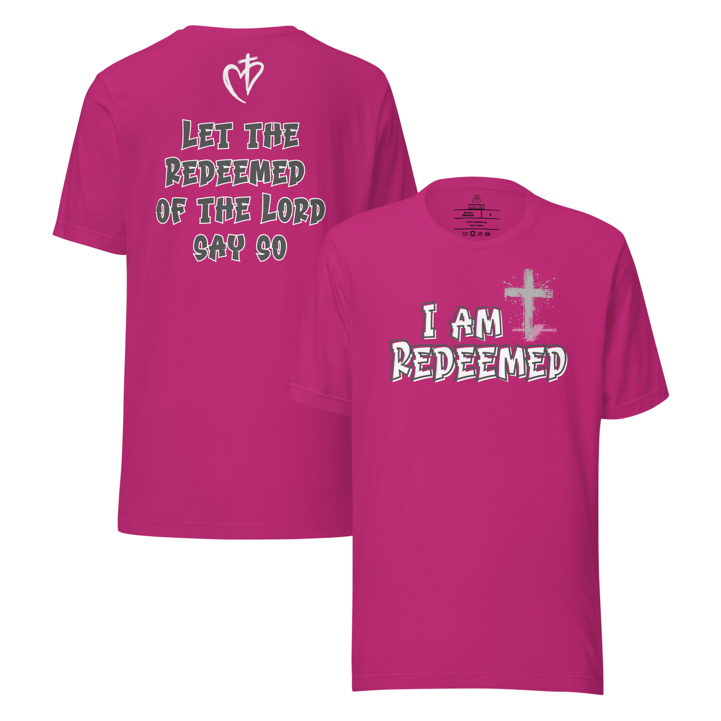 I Am Redeemed Royal Tee