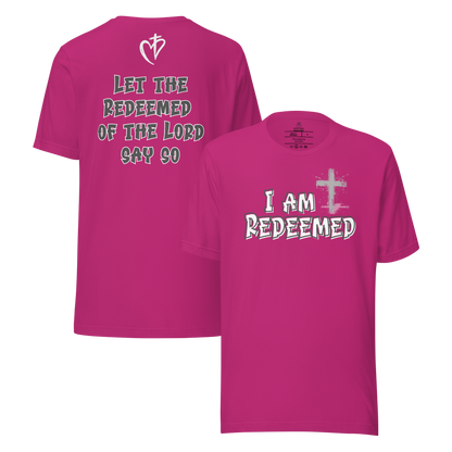 I Am Redeemed Royal Tee