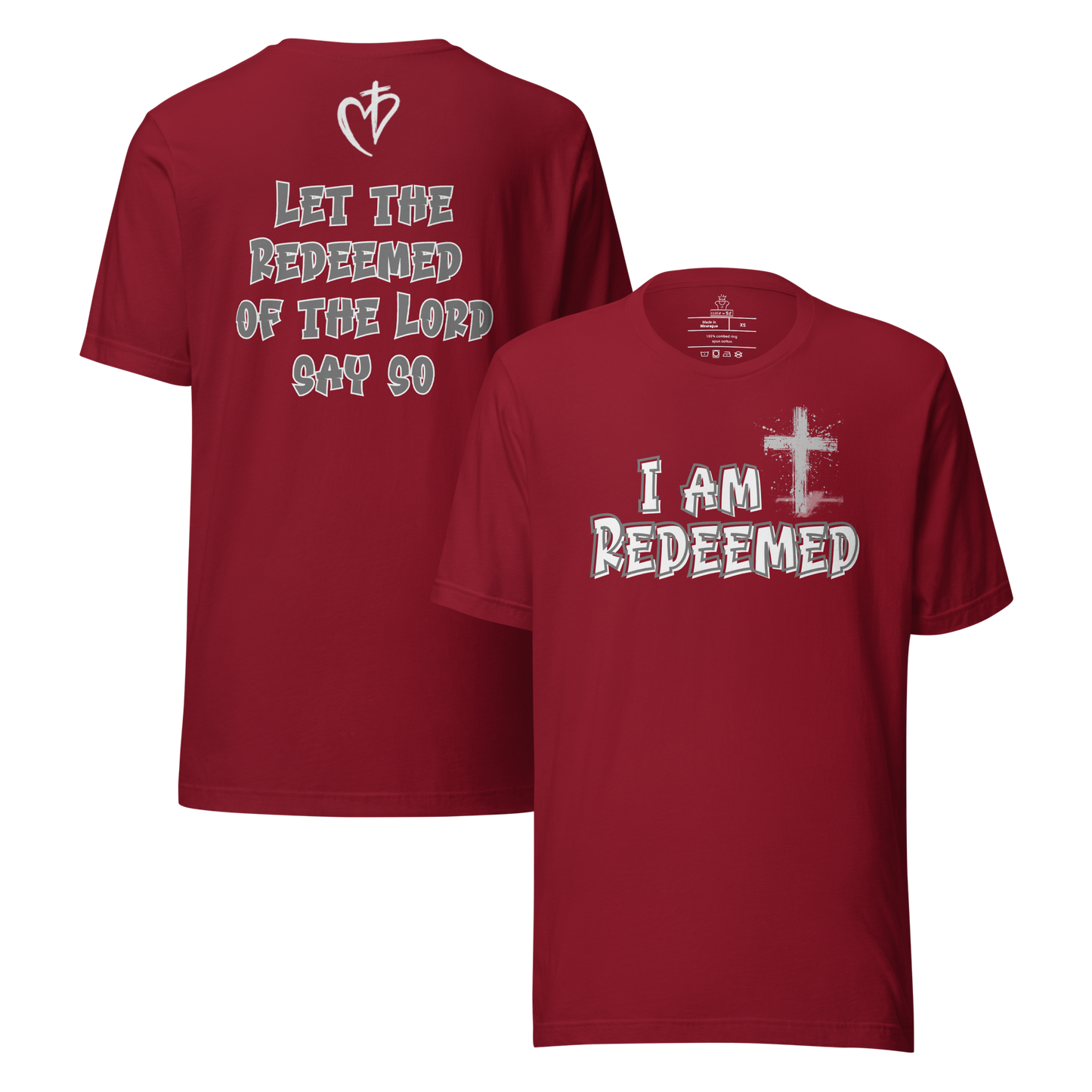 I Am Redeemed Royal Tee