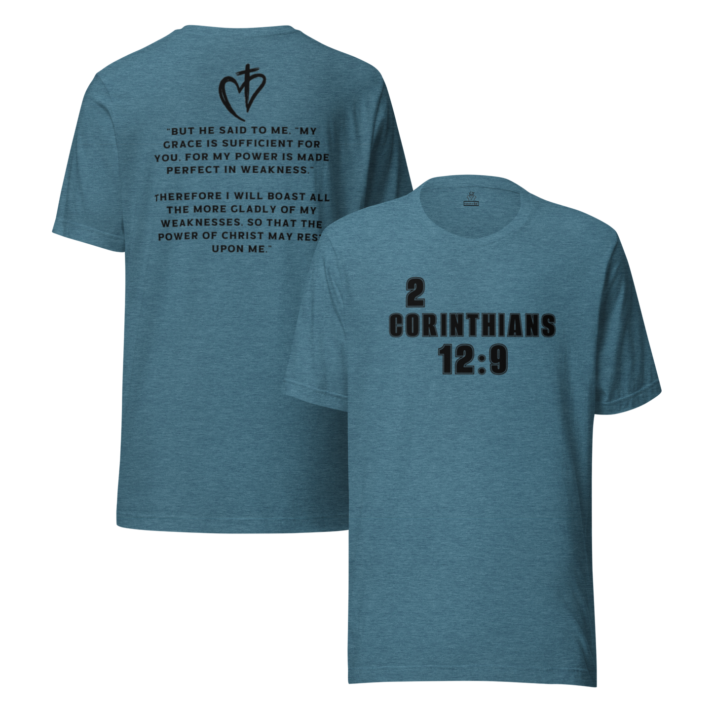 2 Corinthians 12 Unisex Royal Tee