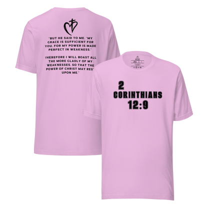 2 Corinthians 12 Unisex Royal Tee