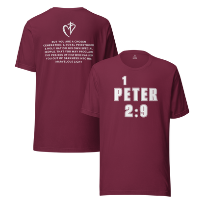 1 Peter Unisex Royal Tee