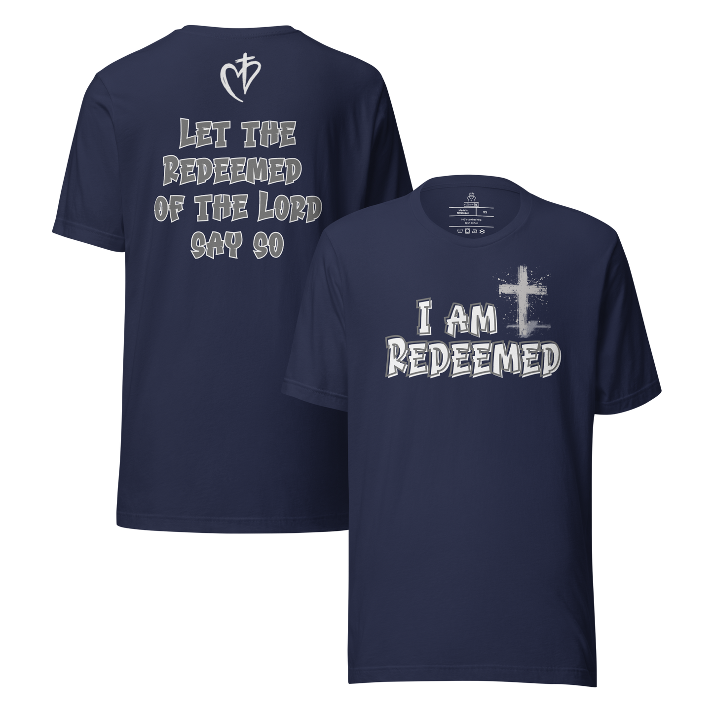 I Am Redeemed Royal Tee