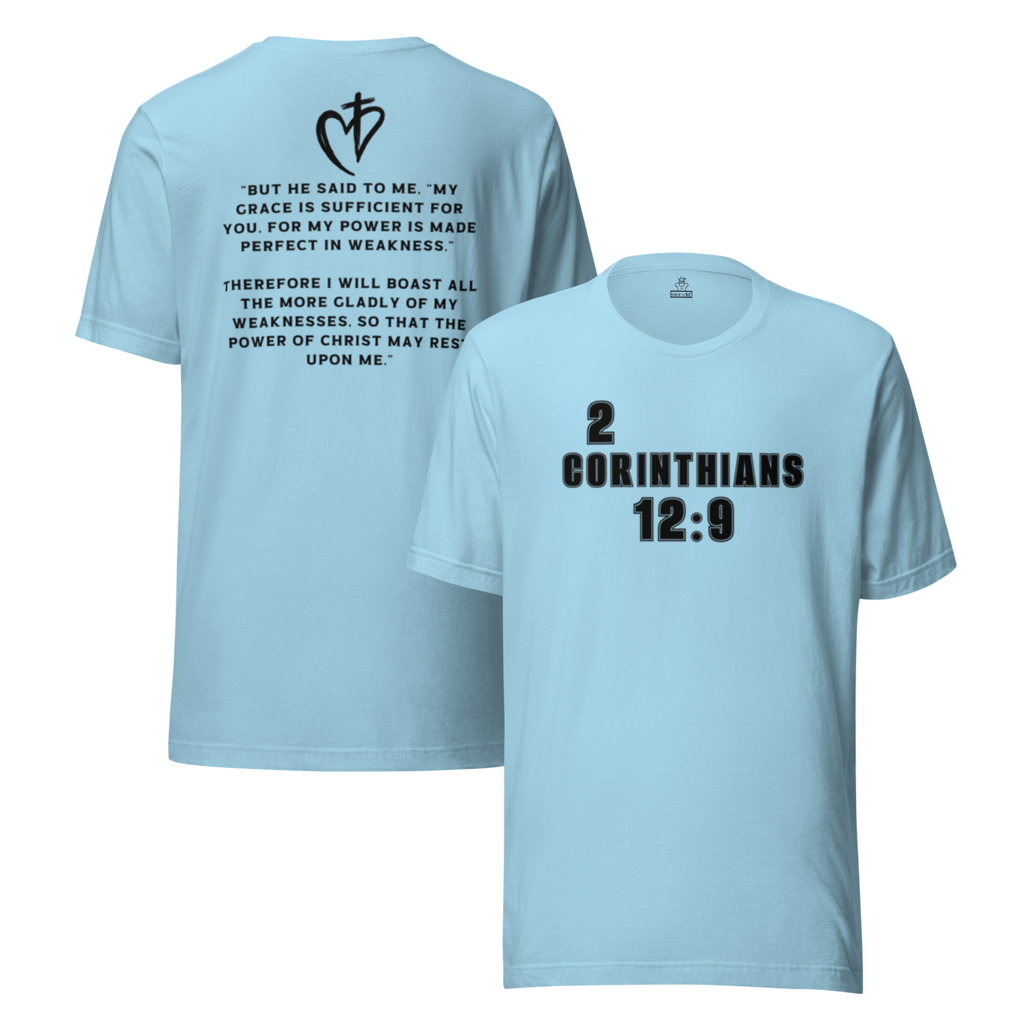 2 Corinthians 12 Unisex Royal Tee