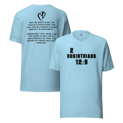 2 Corinthians 12 Unisex Royal Tee
