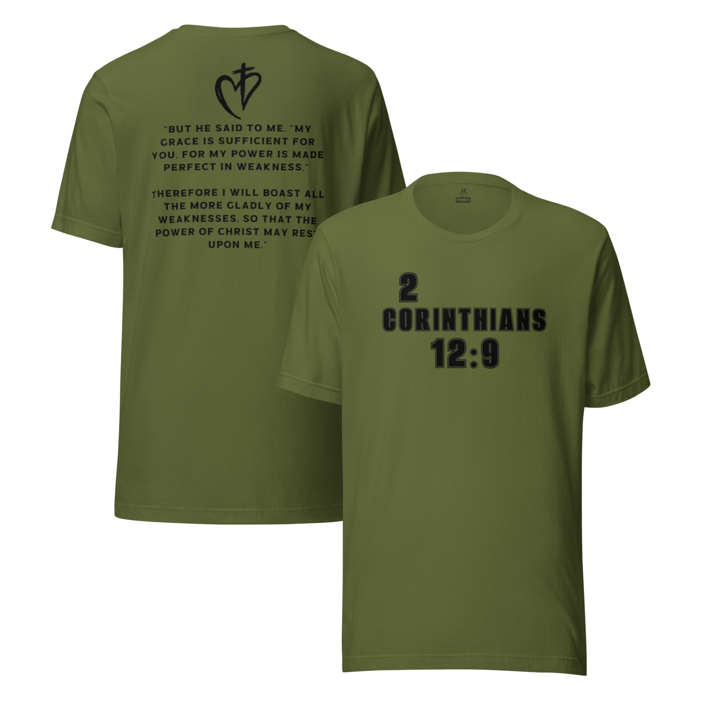 2 Corinthians 12 Unisex Royal Tee
