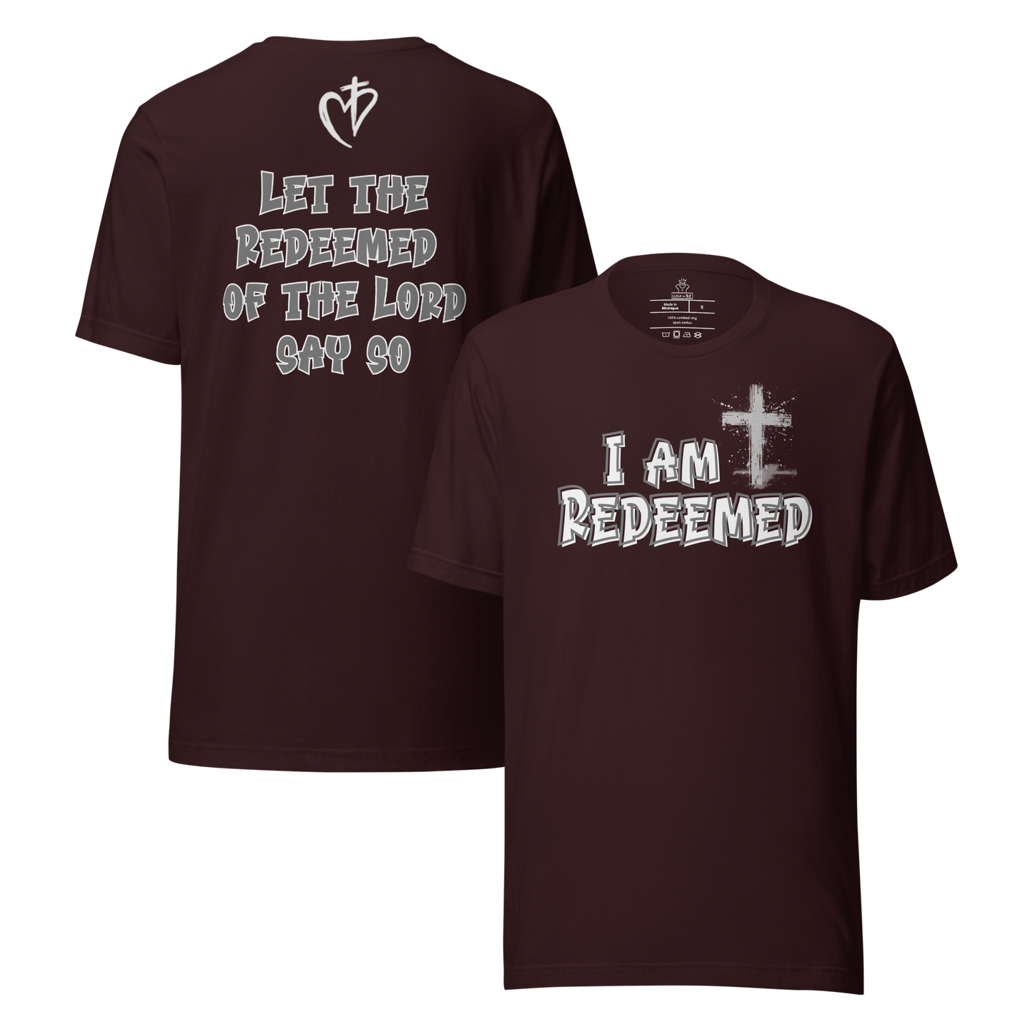 I Am Redeemed Royal Tee