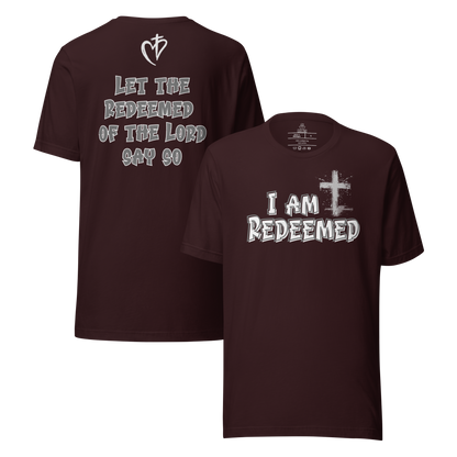 I Am Redeemed Royal Tee