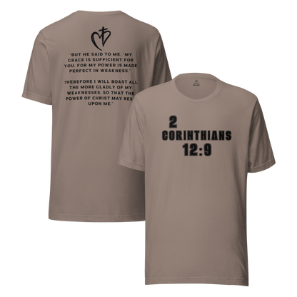 2 Corinthians 12 Unisex Royal Tee