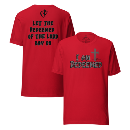 I Am Redeemed Royal Tee