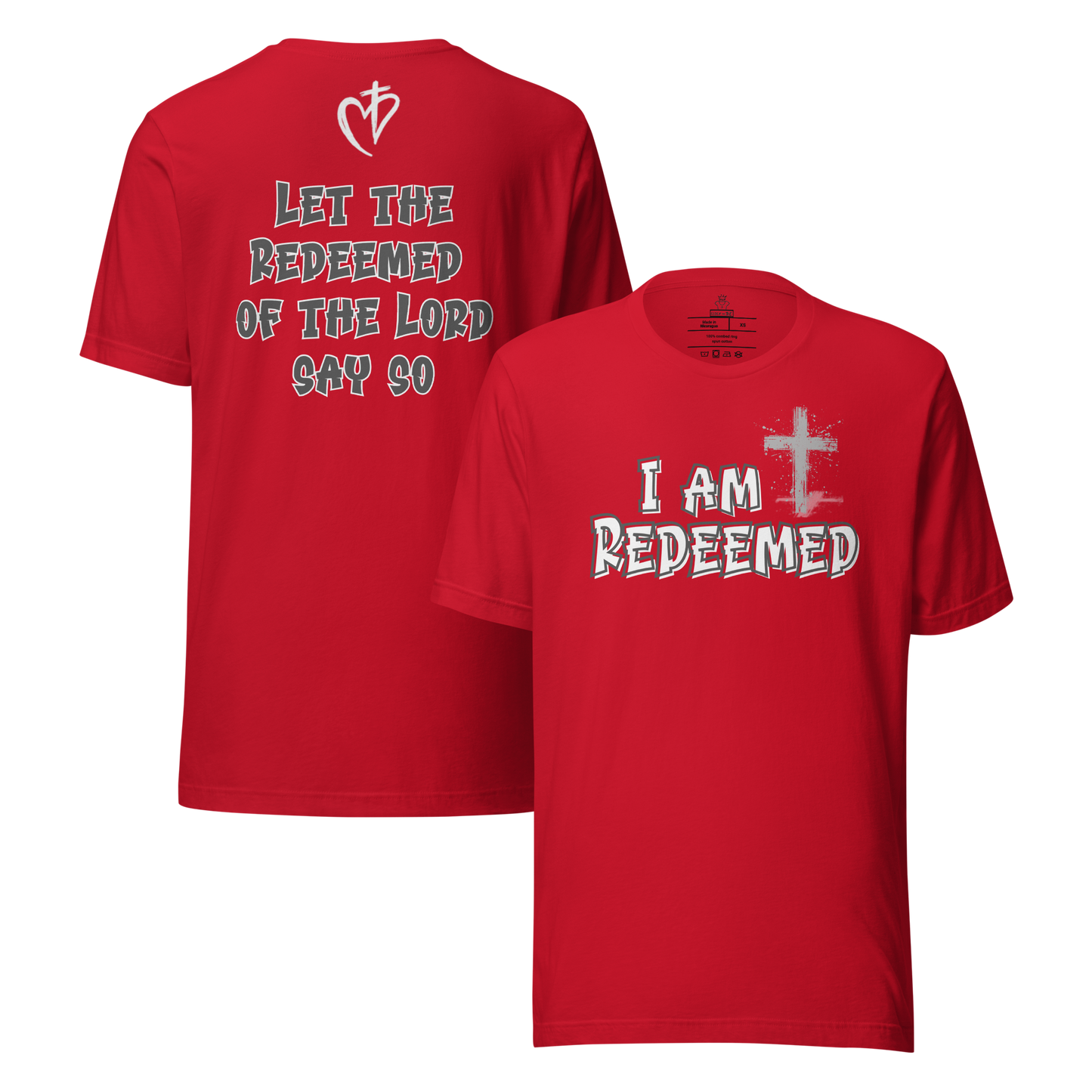 I Am Redeemed Royal Tee