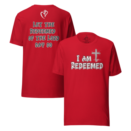 I Am Redeemed Royal Tee