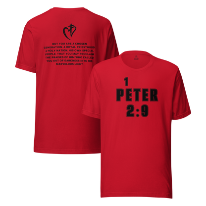 1 Peter Unisex Royal Tee