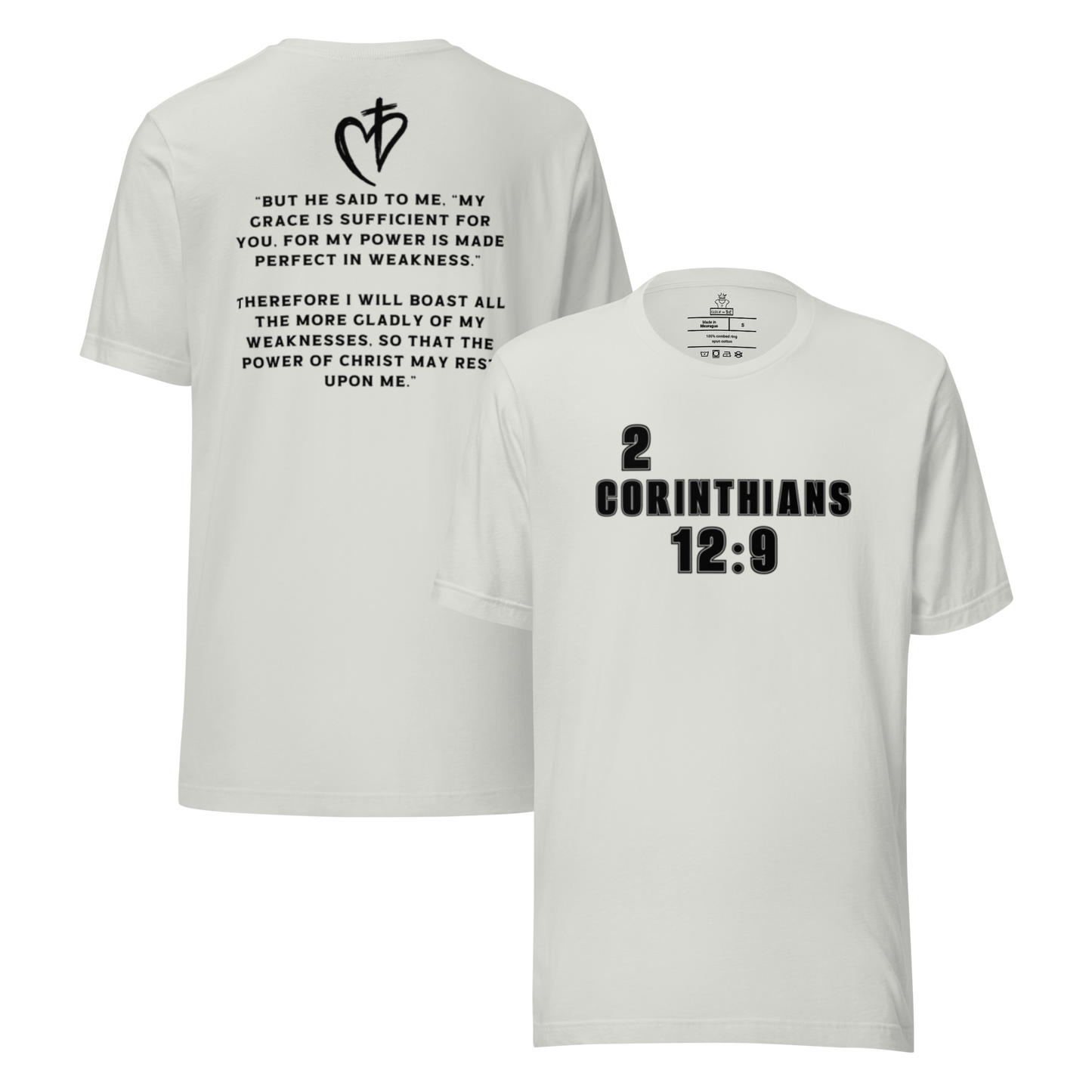 2 Corinthians 12 Unisex Royal Tee