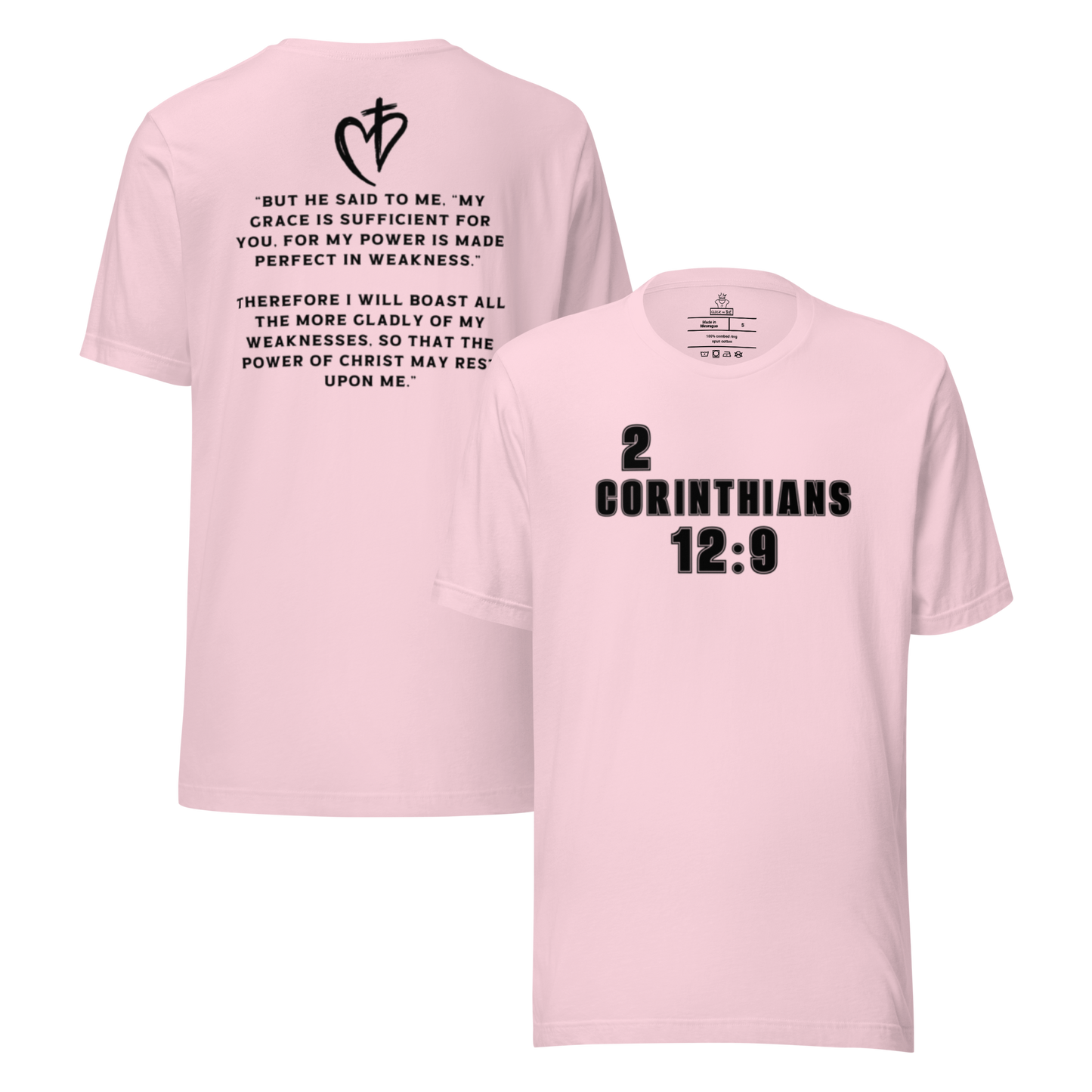 2 Corinthians 12 Unisex Royal Tee