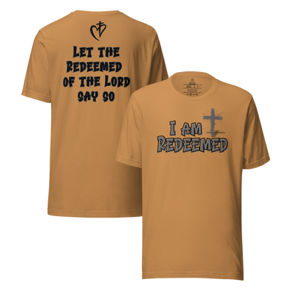I Am Redeemed Royal Tee