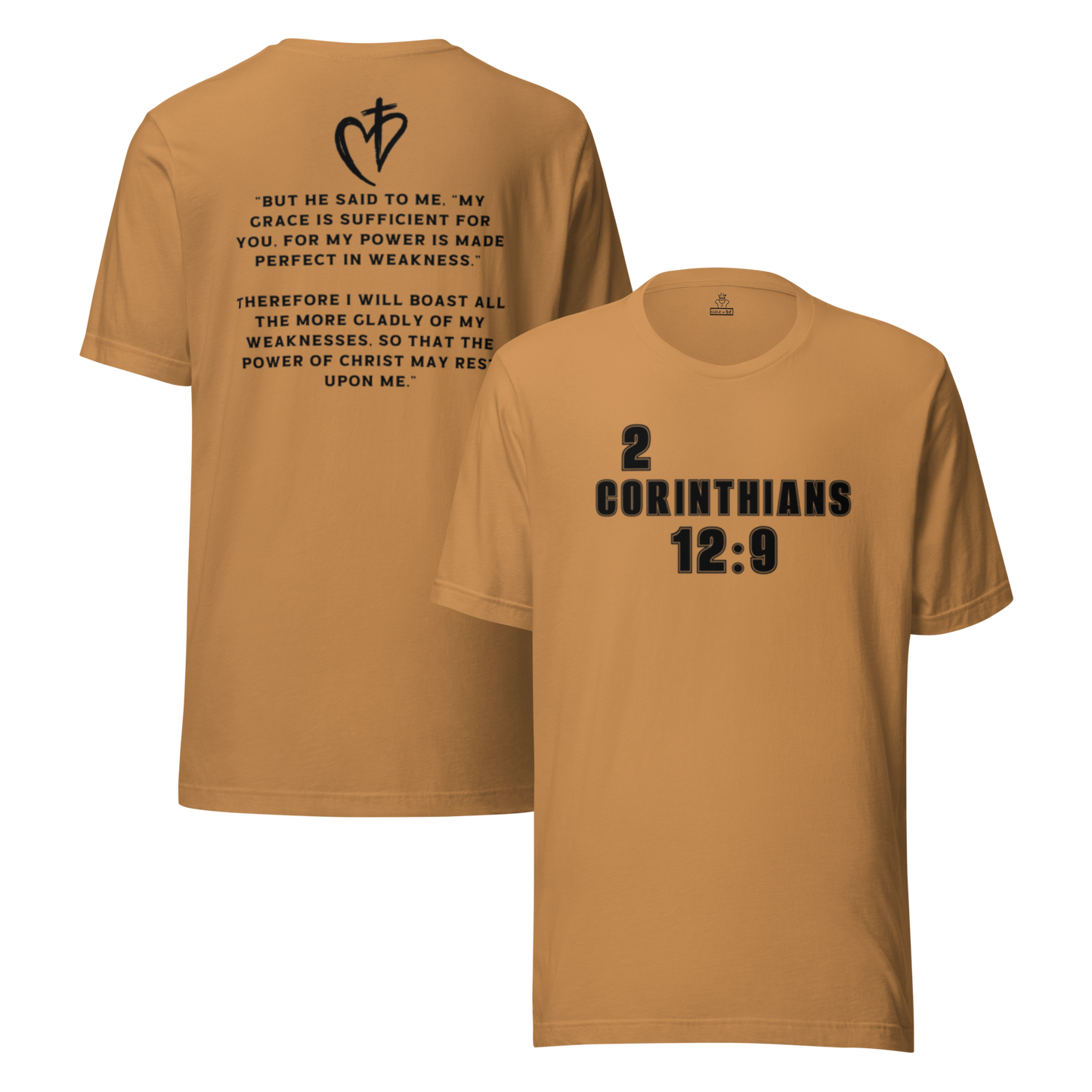 2 Corinthians 12 Unisex Royal Tee