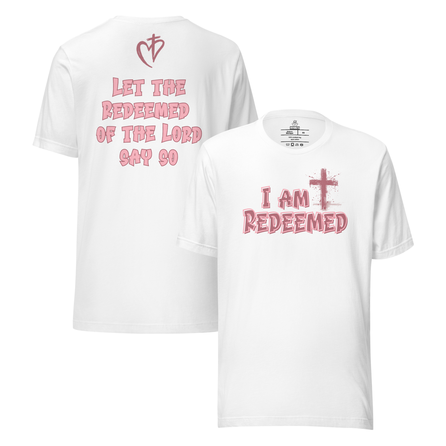 I Am Redeemed Royal Tee