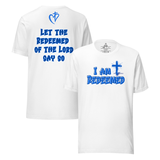 I Am Redeemed Royal Tee