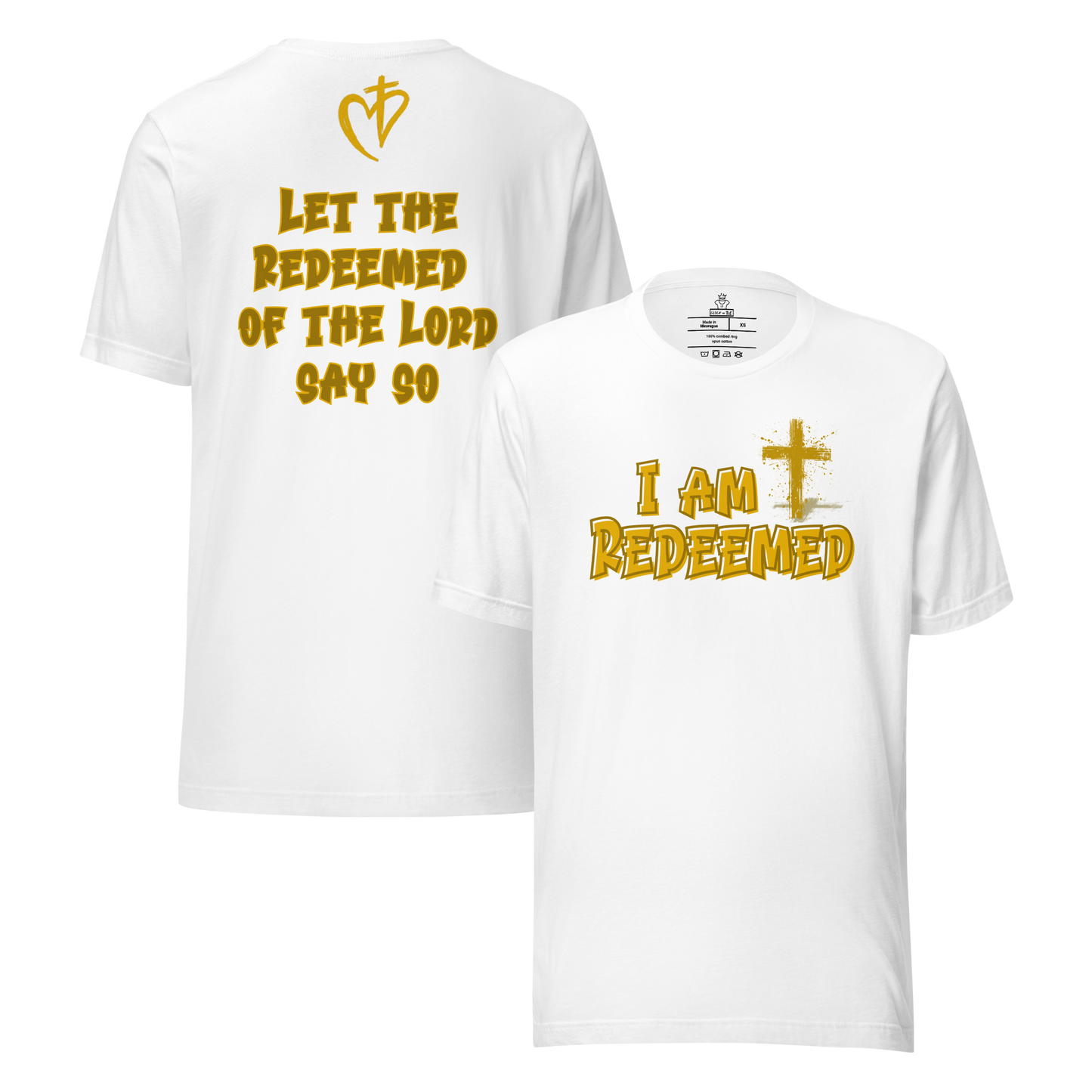 I Am Redeemed Royal Tee