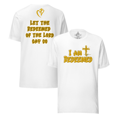 I Am Redeemed Royal Tee